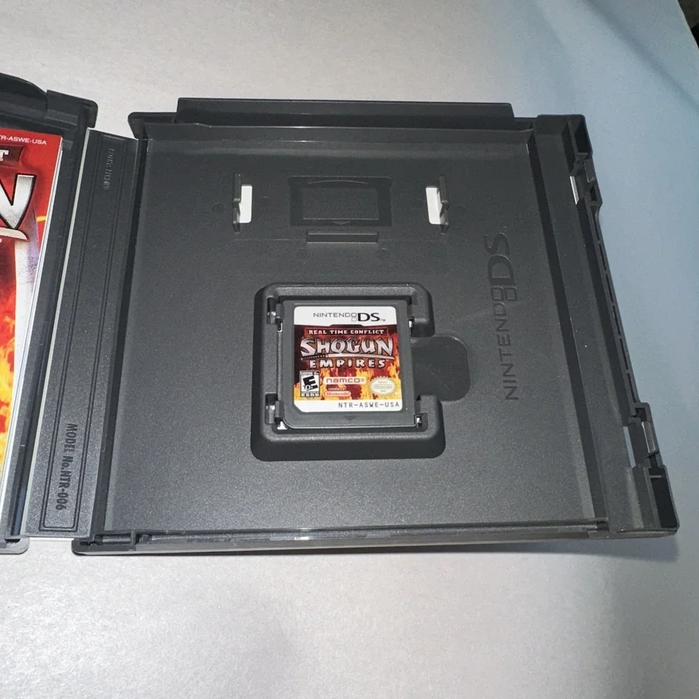 Shogun Empires - Real Time Conflict (Nintendo DS, 2005) CIB Complete w/ Manual